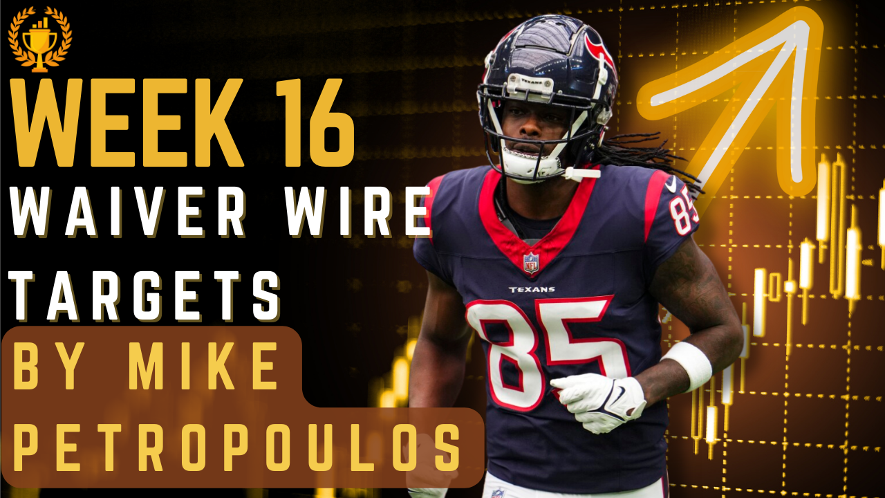 Week 16 waiver top wire
